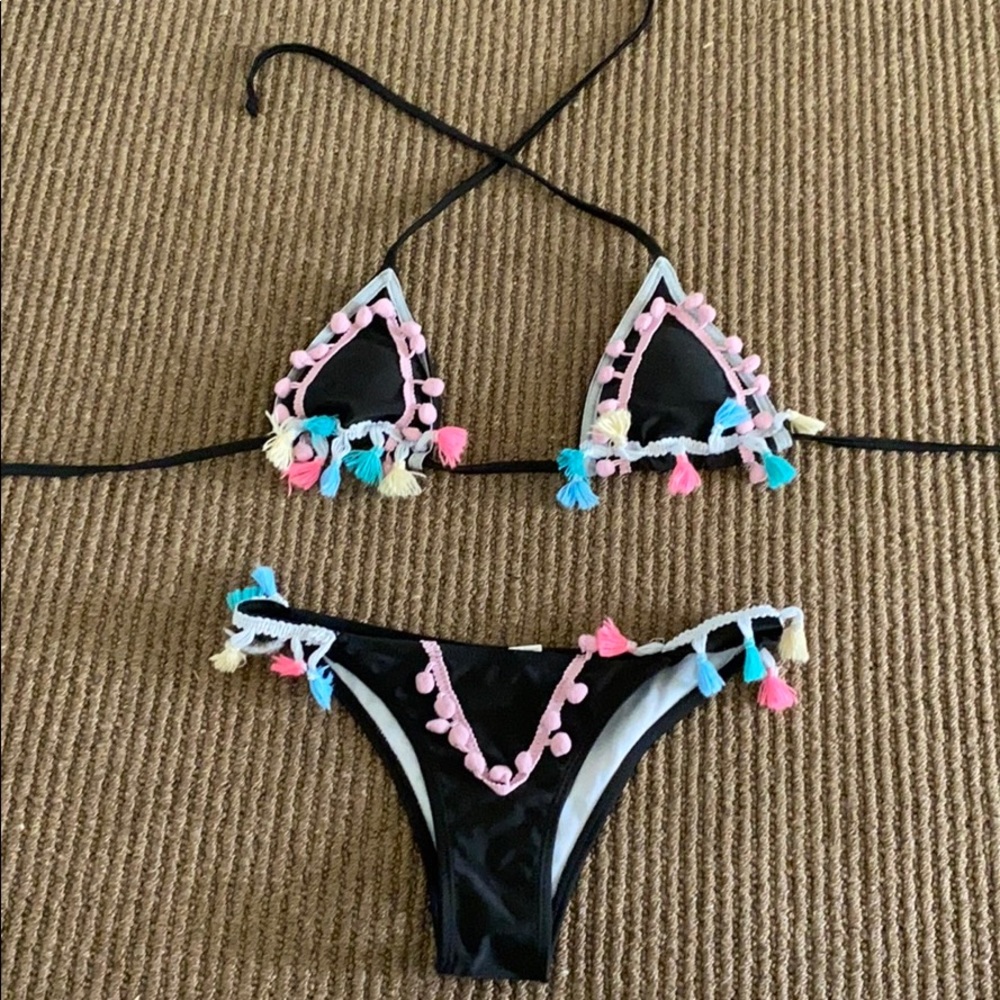 Cutest PomPom/Tassel Bikini
